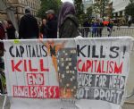 Disabled People Against Cuts wall of noise protest Manchester Conservative Party Conference